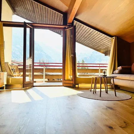 Amazing River And Mountain View Apartament Kandersteg