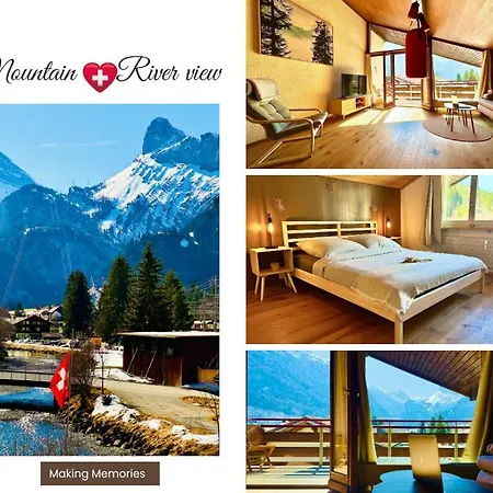 Amazing River And Mountain View Διαμέρισμα Kandersteg