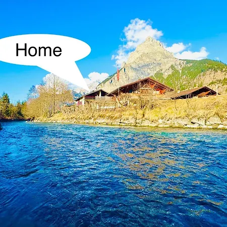 Amazing River And Mountain View * Kandersteg
